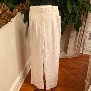 Elegant Cream Women's Pants